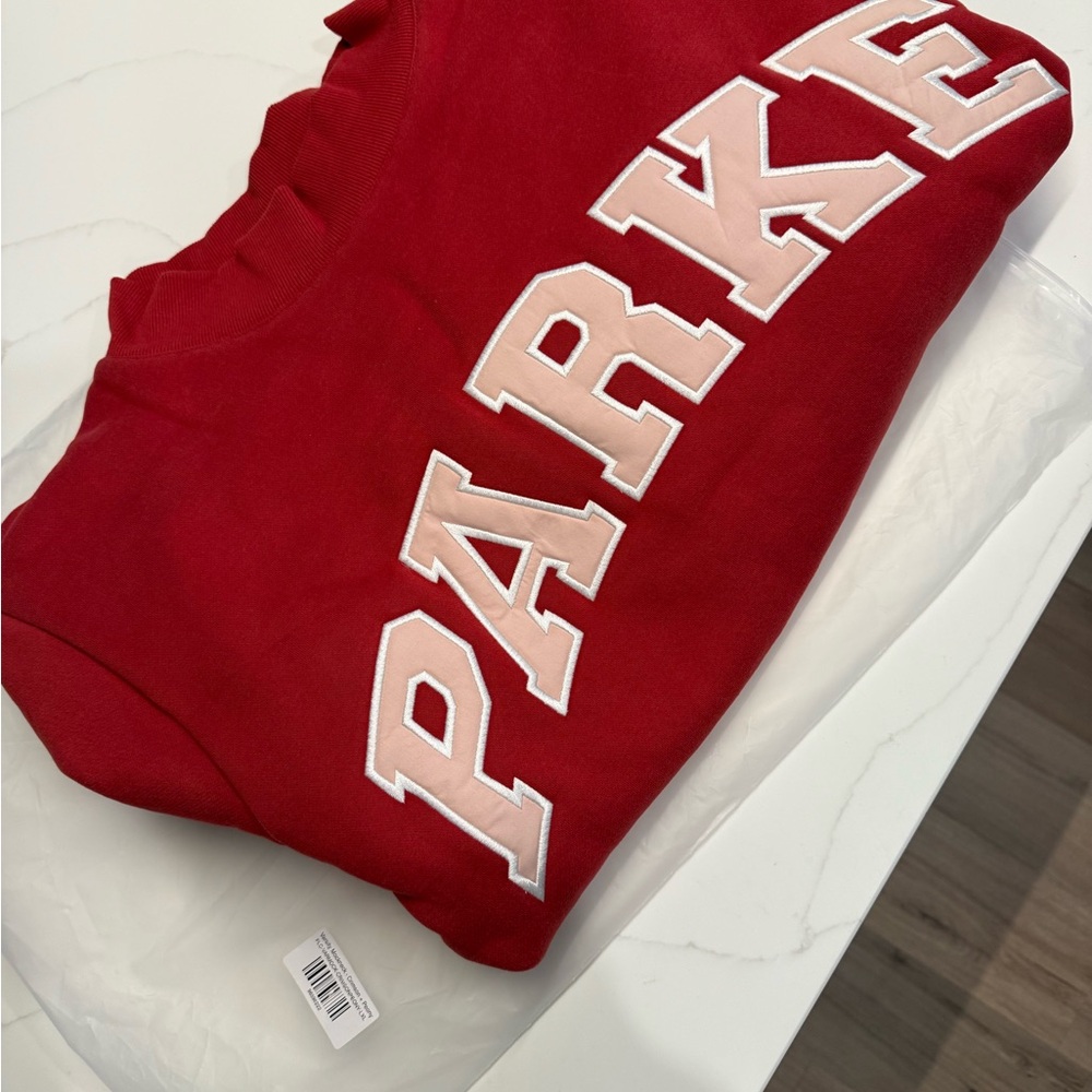PARKE Crimson + Peony Mockneck - Picture 2 of 4